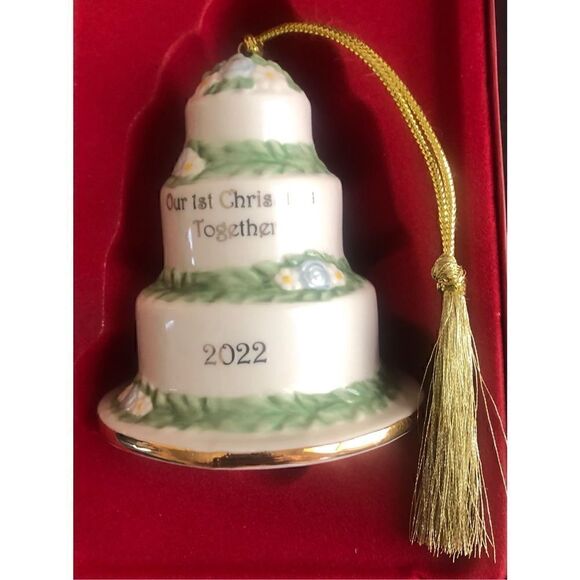 Lenox Our First Christmas Together 2022 Ornament - Picture 4 of 5